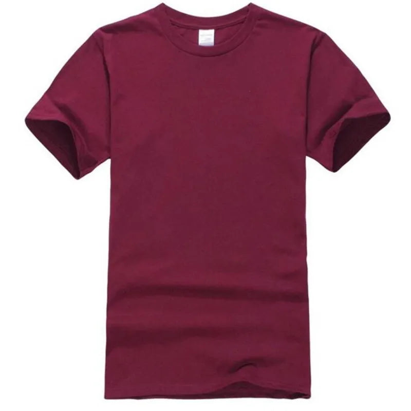 Herren Baumwoll-T-Shirt – Kurzarm, Rundhals, Loose Fit