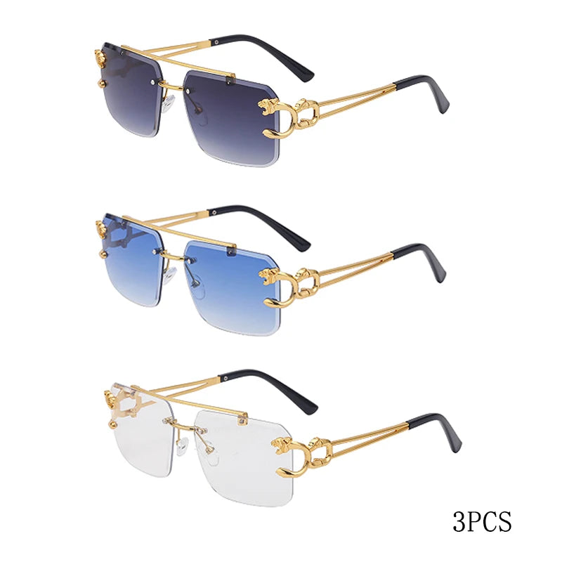 Luxus-Panther Sonnenbrille