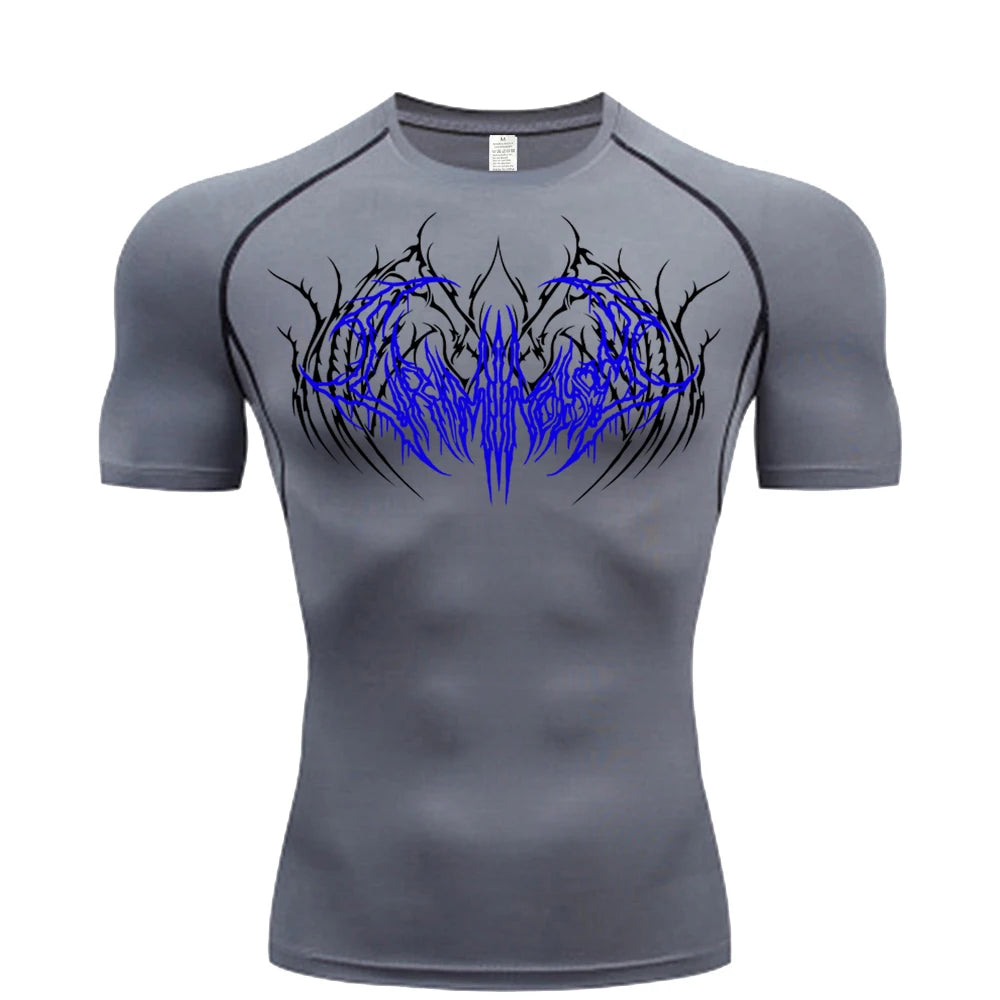 2025 Men's Compression T-Shirt Gym