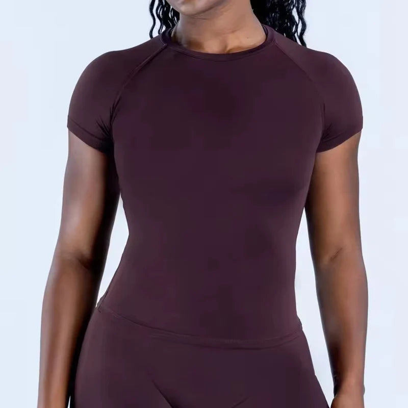 Women's Seamless Sports Shirt