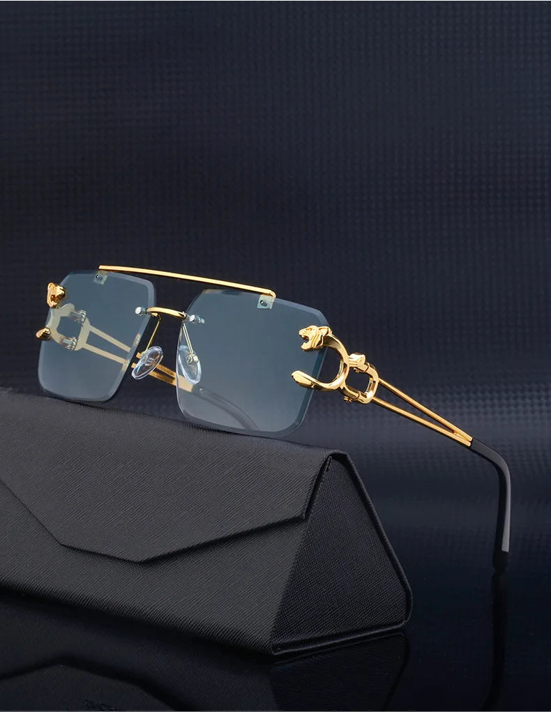 Luxus-Panther Sonnenbrille