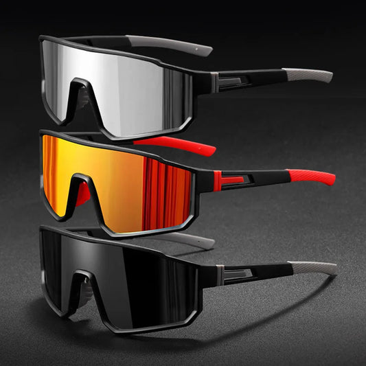Herren-Radbrille für Herren mit farbiger Beschichtung