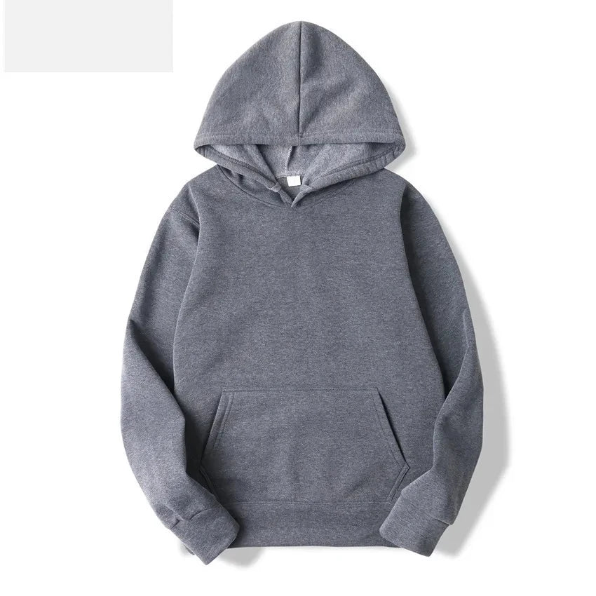 Unisex Fleece Hoodie – American High Street, Heavyweight, Herbst & Winter