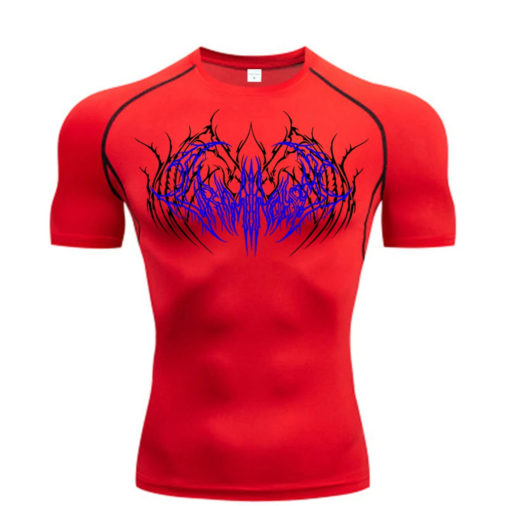 2025 Men's Compression T-Shirt Gym