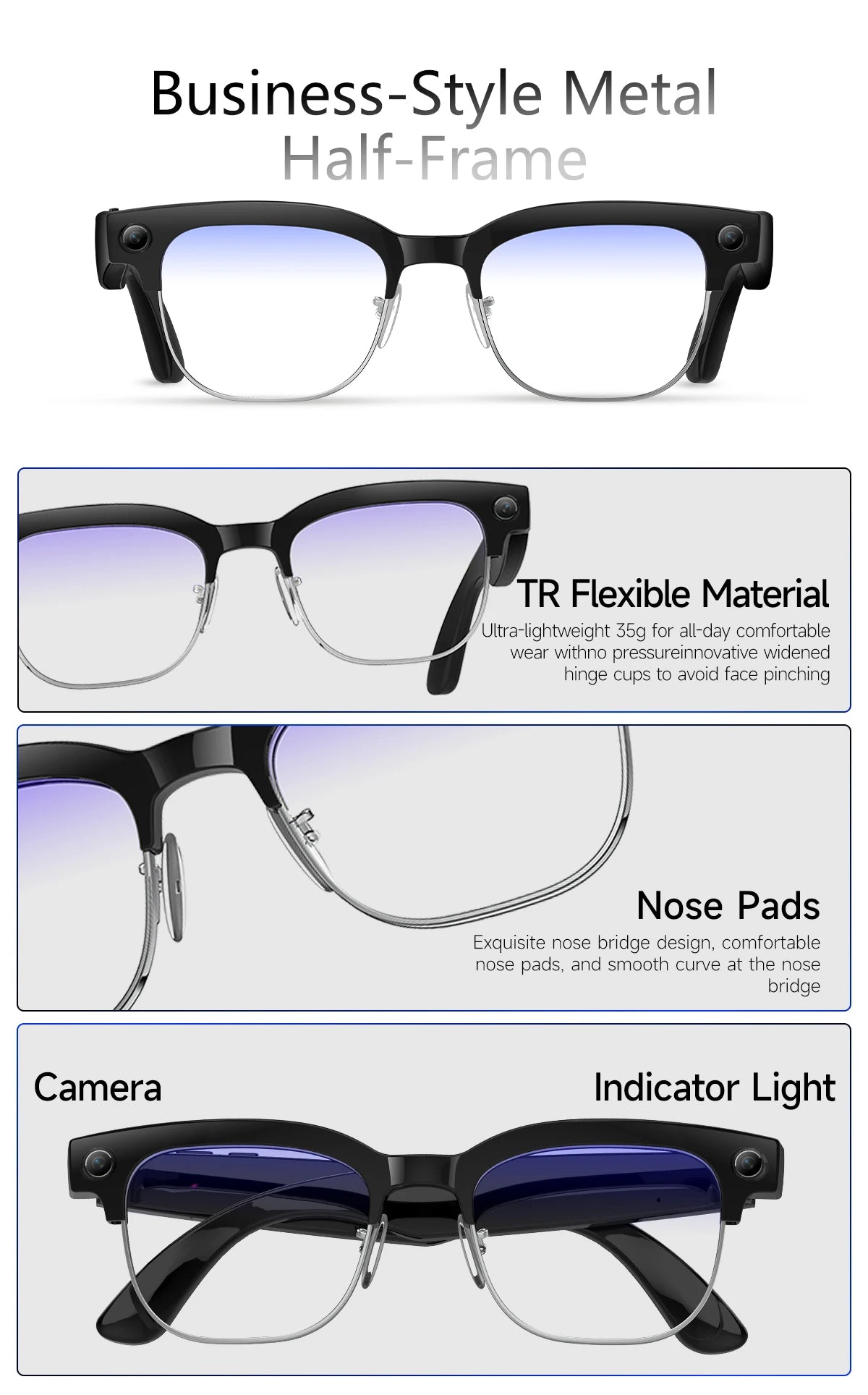 2026 KI Brille mit Kamera Funktion