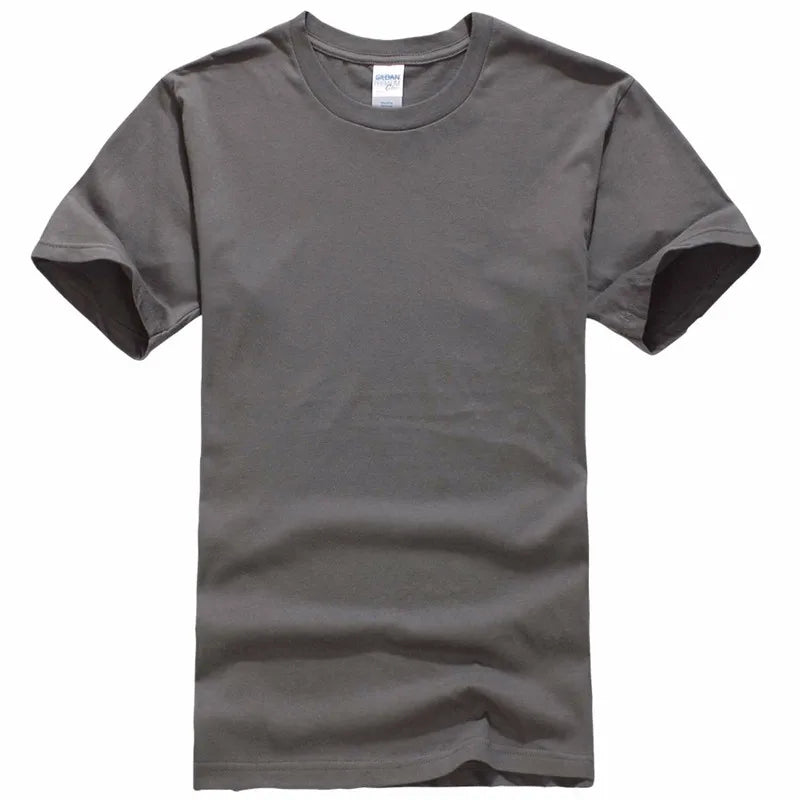 Herren Baumwoll-T-Shirt – Kurzarm, Rundhals, Loose Fit