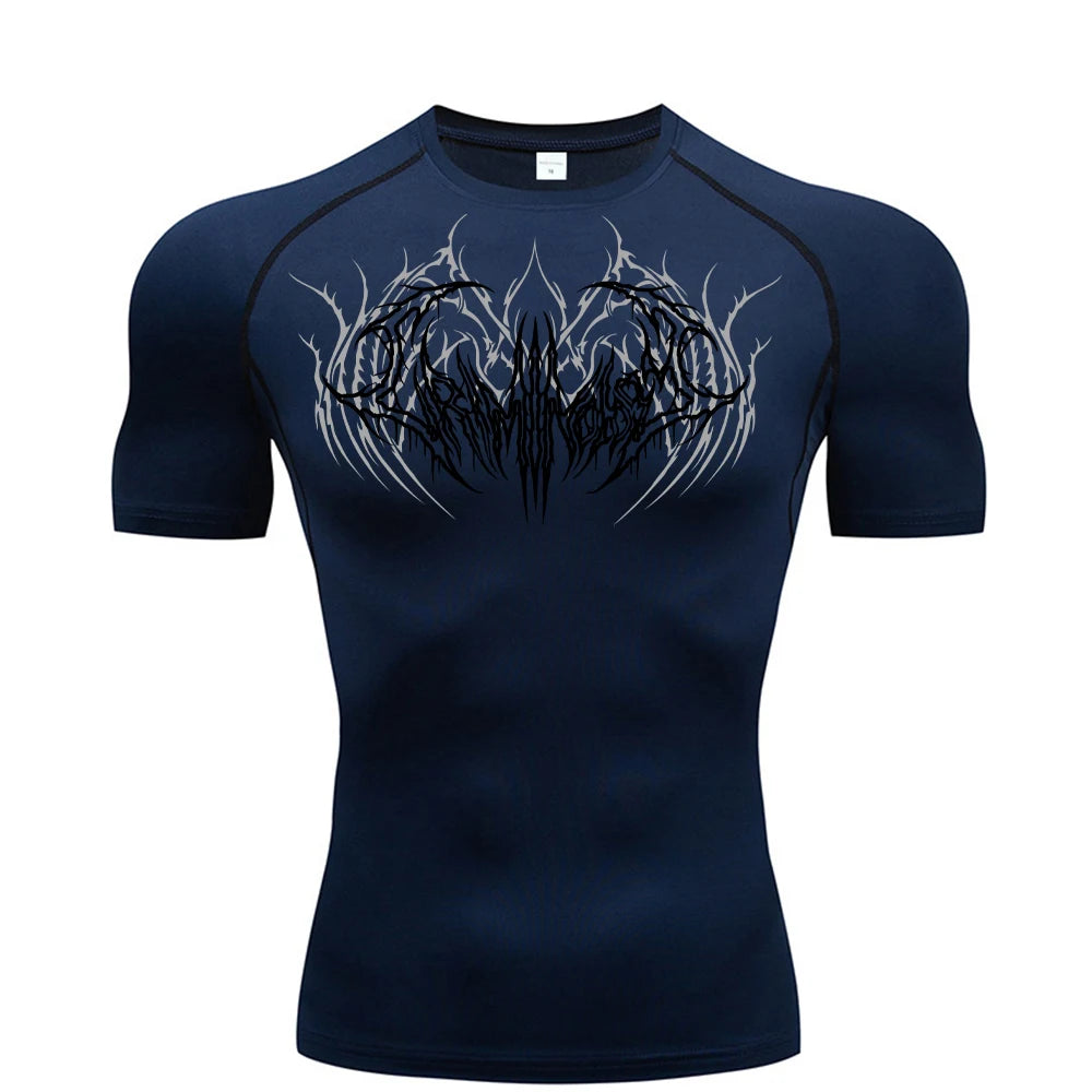2025 Men's Compression T-Shirt Gym