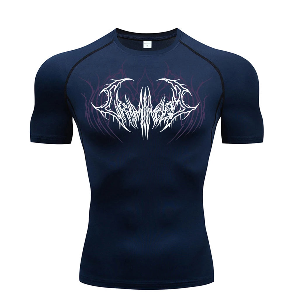 2025 Men's Compression T-Shirt Gym