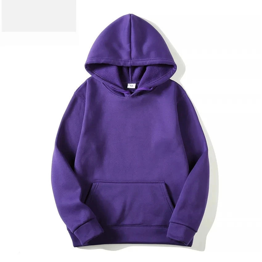 Unisex Fleece Hoodie – American High Street, Heavyweight, Herbst & Winter