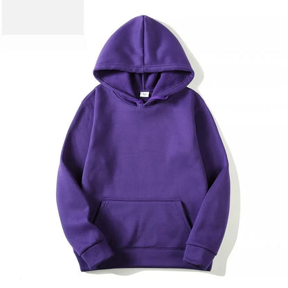 Unisex Fleece Hoodie – American High Street, Heavyweight, Herbst & Winter