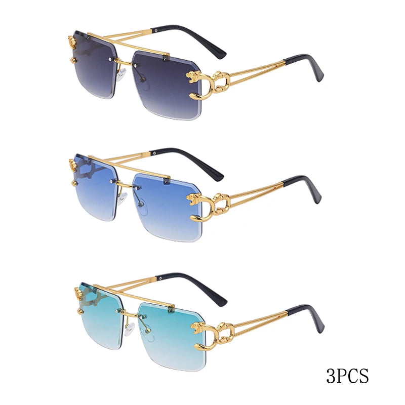 Luxus-Panther Sonnenbrille