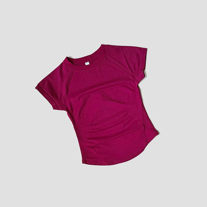 Women's Short Sleeve Sports Shirt for Fitness