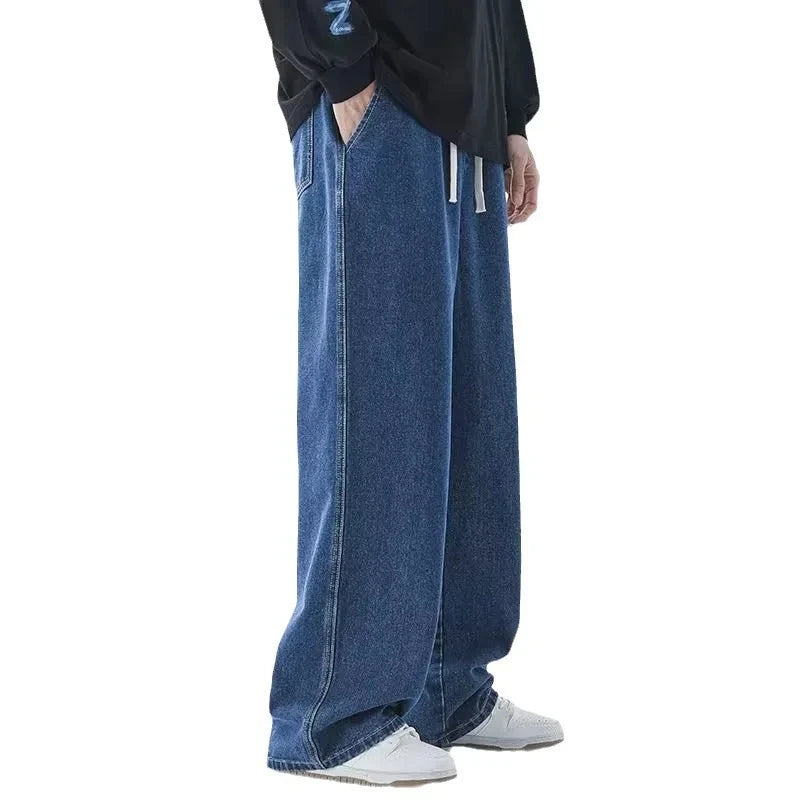 Herren Baggy Denim Jeans – Korean Style