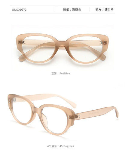 Cat-Eye Brille – Unisex