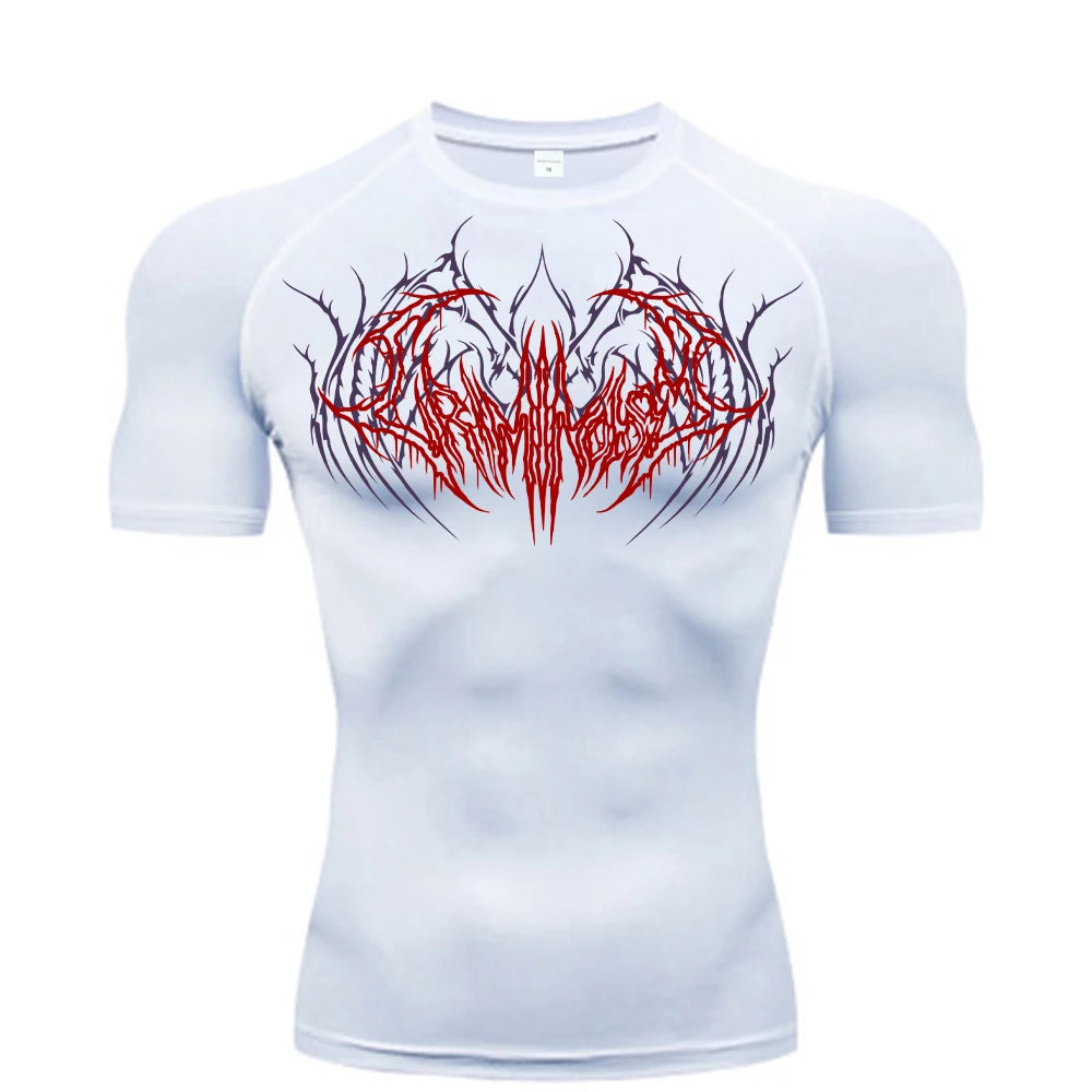 2025 Men's Compression T-Shirt Gym
