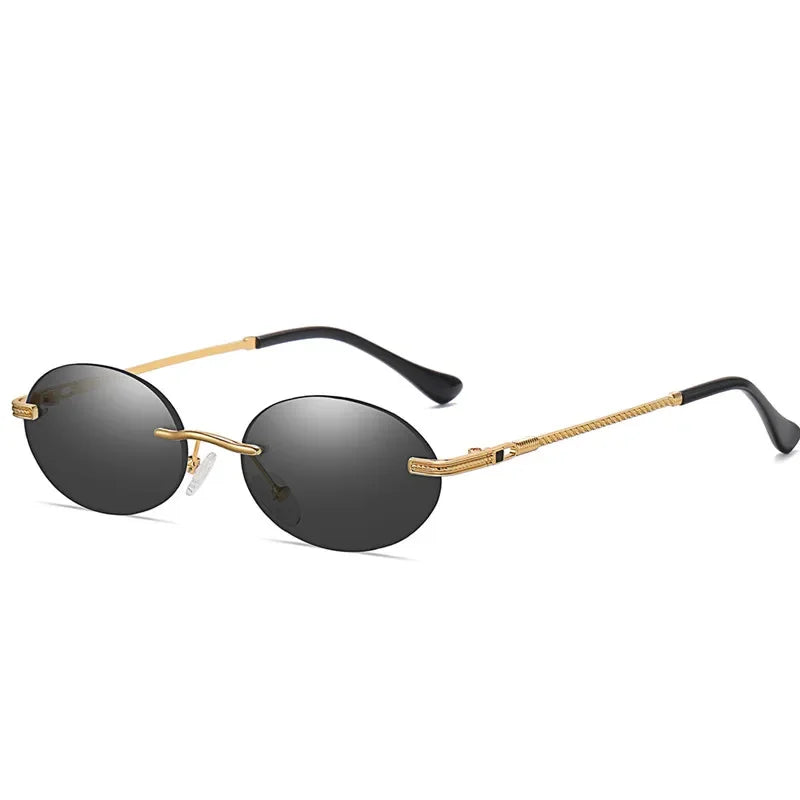 Retro Oval Sonnenbrille