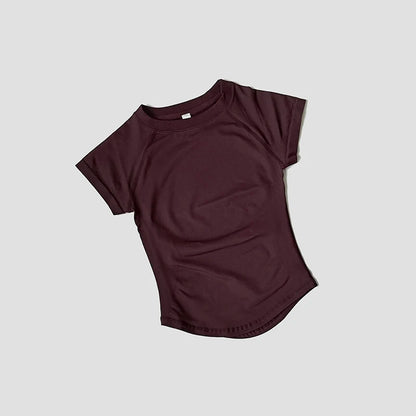 Women's Short Sleeve Sports Shirt for Fitness