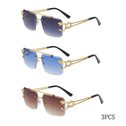 Luxus-Panther Sonnenbrille