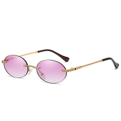 Retro Oval Sonnenbrille