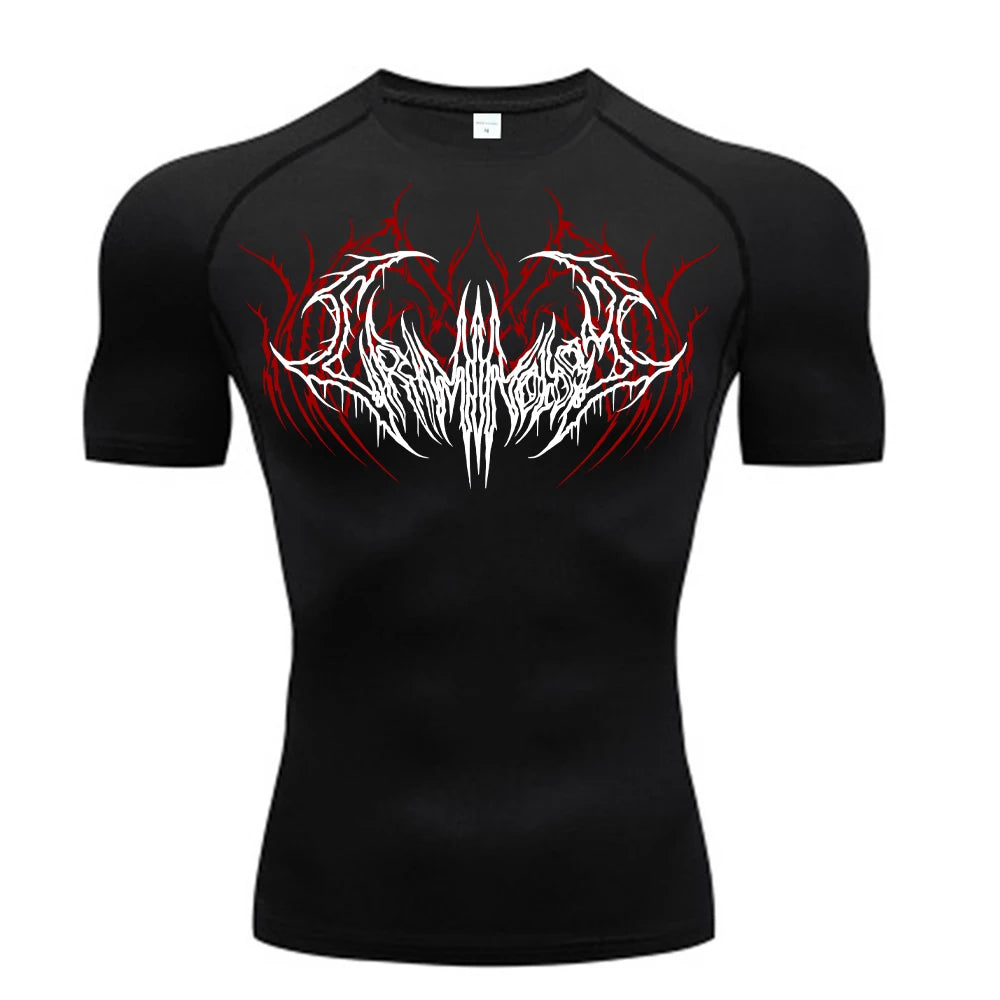2025 Men's Compression T-Shirt Gym