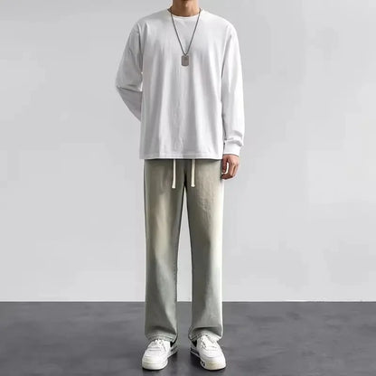 Herren Baggy Denim Jeans – Korean Style