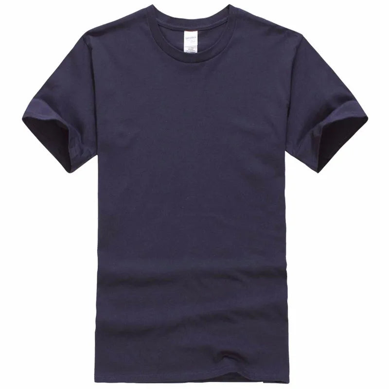 Herren Baumwoll-T-Shirt – Kurzarm, Rundhals, Loose Fit