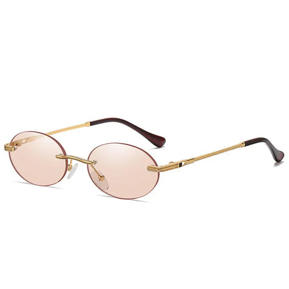 Retro Oval Sonnenbrille