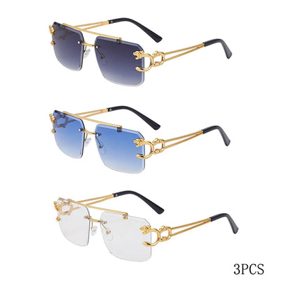 Luxus-Panther Sonnenbrille