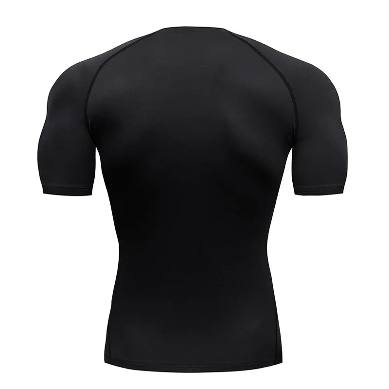 2025 Men's Compression T-Shirt Gym