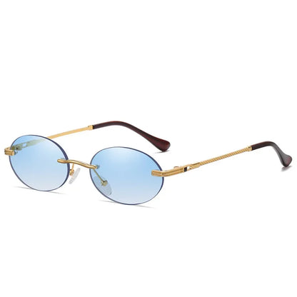 Retro Oval Sonnenbrille