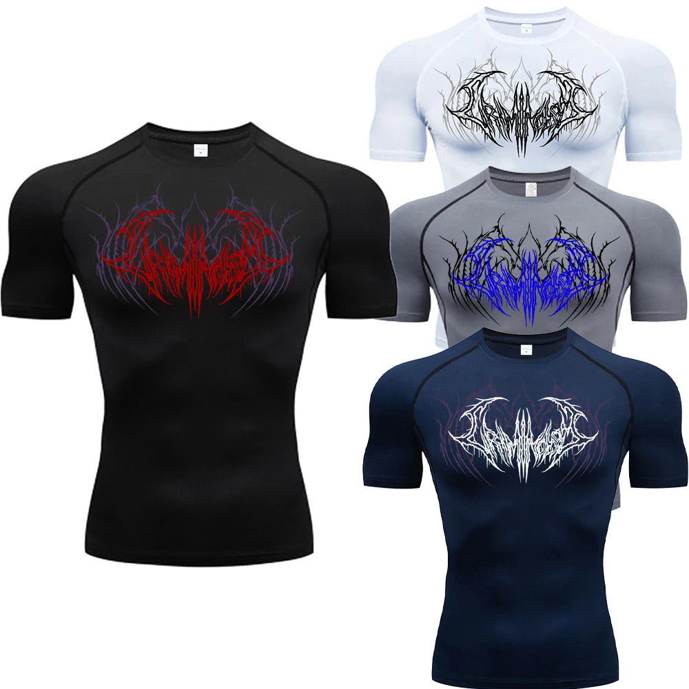 2025 Men's Compression T-Shirt Gym