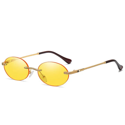 Retro Oval Sonnenbrille