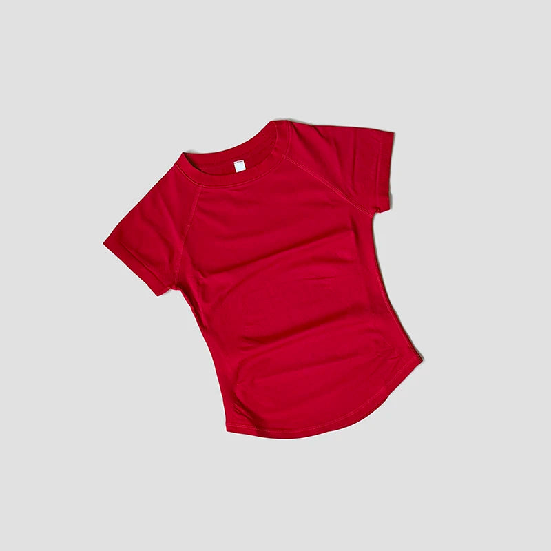 Women's Short Sleeve Sports Shirt for Fitness