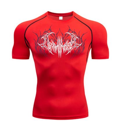2025 Men's Compression T-Shirt Gym