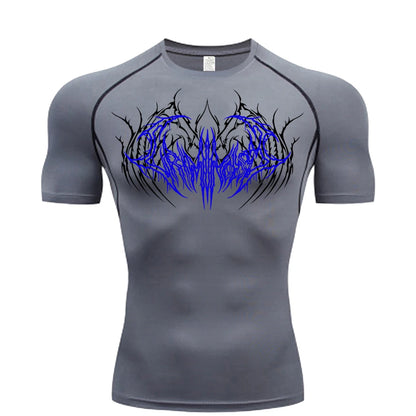2025 Men's Compression T-Shirt Gym