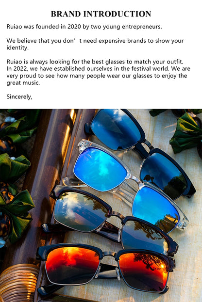 Ruiao Damen-Sonnenbrille