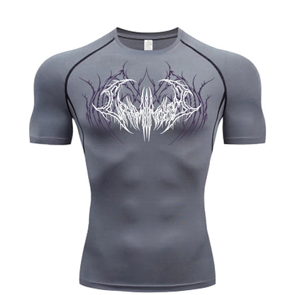 2025 Men's Compression T-Shirt Gym