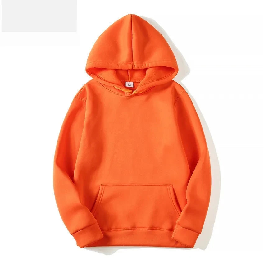 Unisex Fleece Hoodie – American High Street, Heavyweight, Herbst & Winter