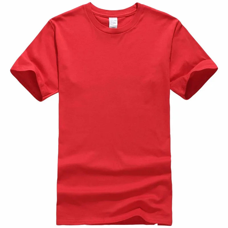 Herren Baumwoll-T-Shirt – Kurzarm, Rundhals, Loose Fit