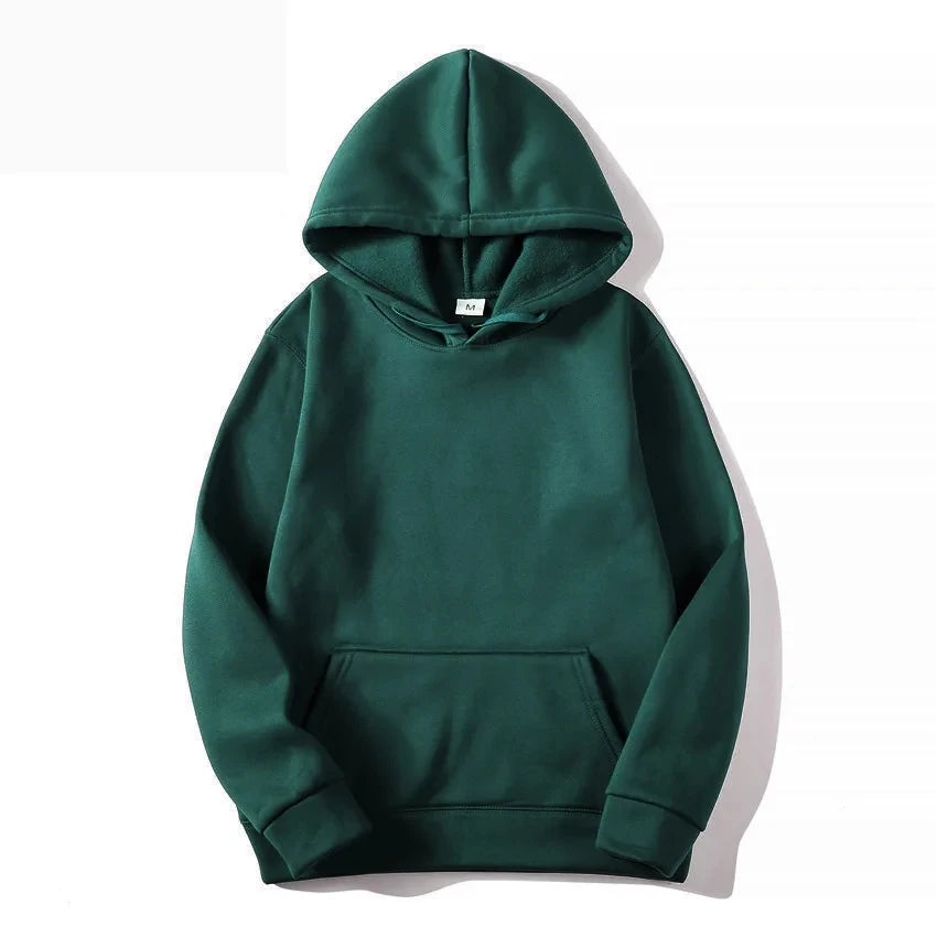 Unisex Fleece Hoodie – American High Street, Heavyweight, Herbst & Winter