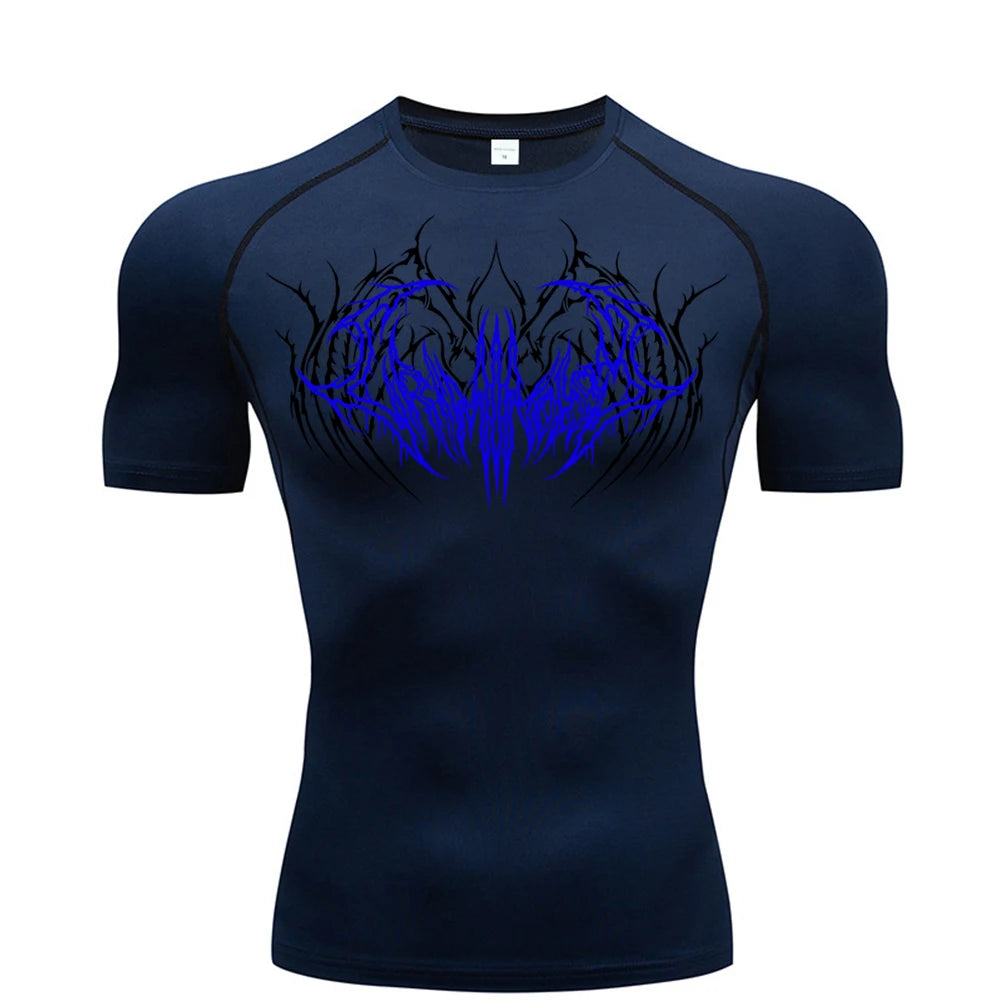 2025 Men's Compression T-Shirt Gym